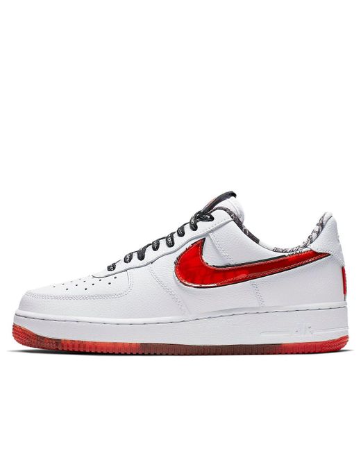 Nike White Air Force 1 07 Lv8 for men