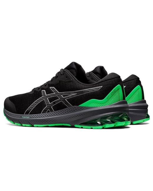 Asics Black Gt-1000 11 Lite-Show New Leaf' for men