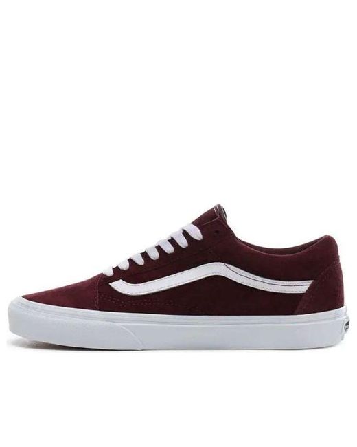 Vans Brown Pig Suede Old Skool for men