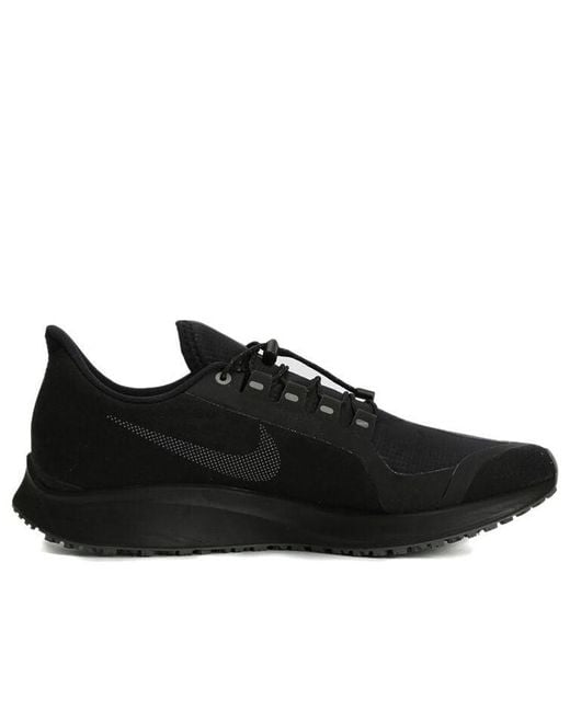 Nike Black Air Zoom Pegasus 35 Shield 'Triple' for men