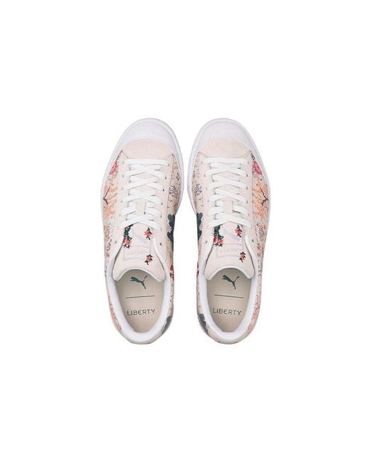 PUMA Pink (Wmns) Liberty Of London X Basket 'Floral'