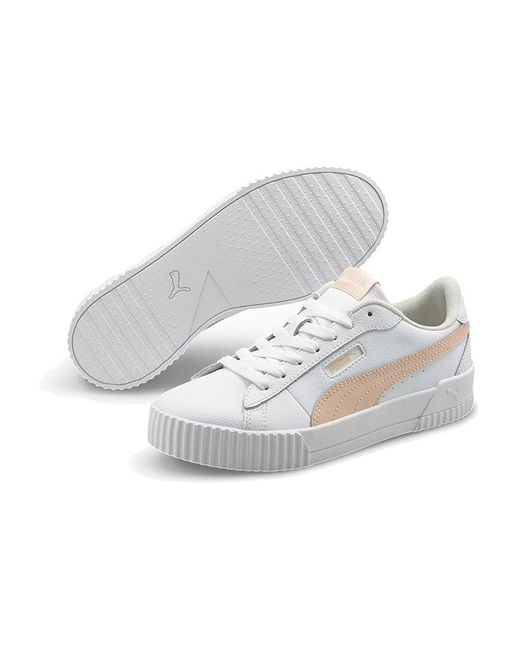 PUMA White (Wmns) Carina Crew