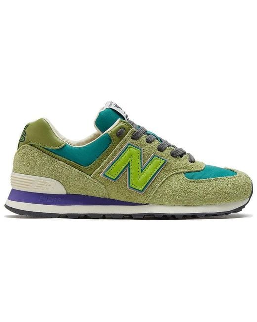 New Balance Green Stray Rats X 574 for men