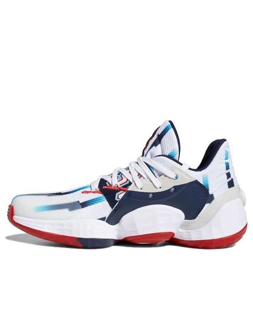 Adidas Blue Harden Volume 4 Gca 'Dynasty Rockets' for men
