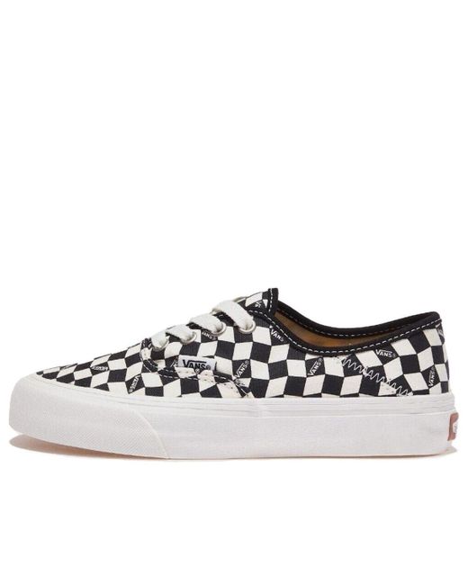 Vans White Authentic Vr3 Sf Checkerboard for men