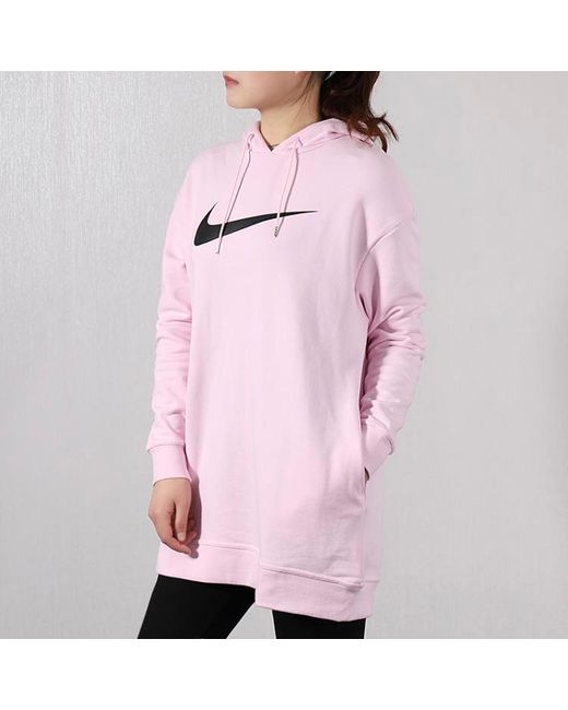 Nike Pink (Wmns) Sportswear Swoosh Hoodie