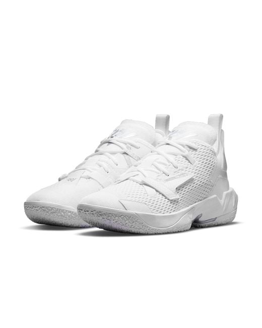 Nike White Why Not Zer0.4 Pf Metallic' for men