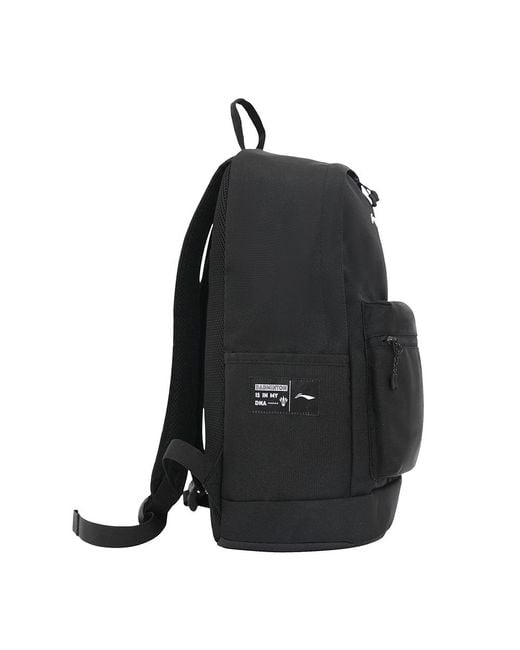 Li-ning Black Logo Backpack Large