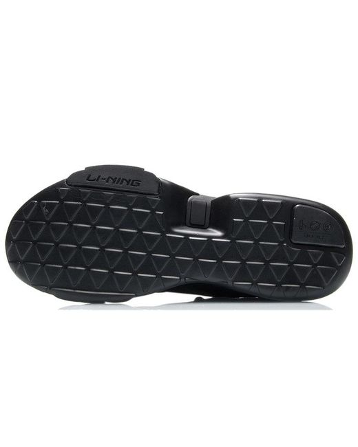 Li-ning Black Sport Leisure 'Triple' for men