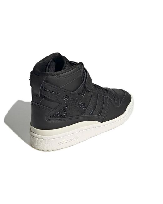 Adidas Black (Wmns) Forum 84 High Sparkle'