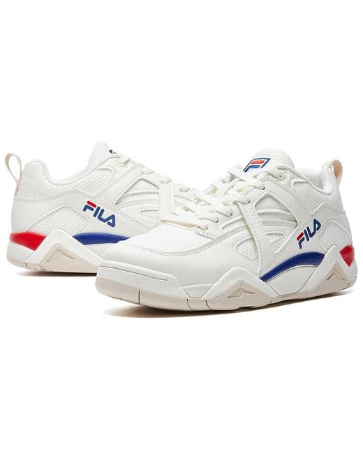 Fila White (Wmns) Cage Knit Low