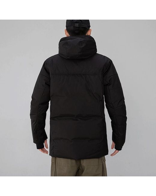 PUMA Black Long Sleeve Down Puffer Jacket '' for men