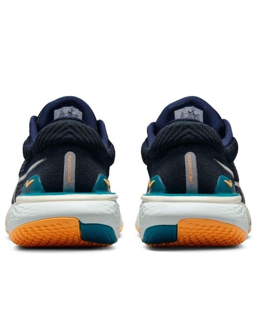 Nike Blue Zoomx Invincible Run Flyknit 2 'Obsidian' for men