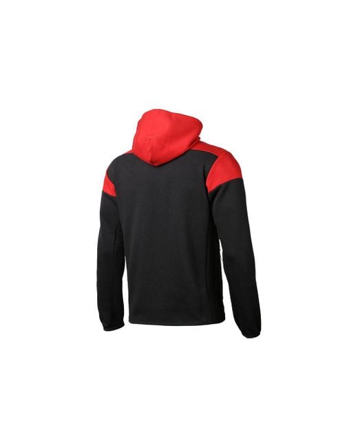 Adidas Black Fcb Zn 20-21 Season Bayern Munich Soccer/Football Sports Hooded Jacket for men
