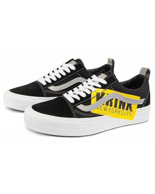 Vans Yellow Krink X Vault Old Skool Vlt Lx for men