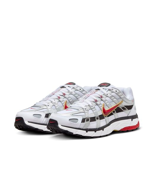 Nike White P-6000 'Platinum Varsity' for men