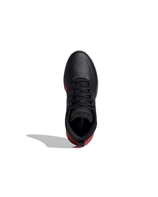 Adidas Black Ownthegame Scarlet' for men