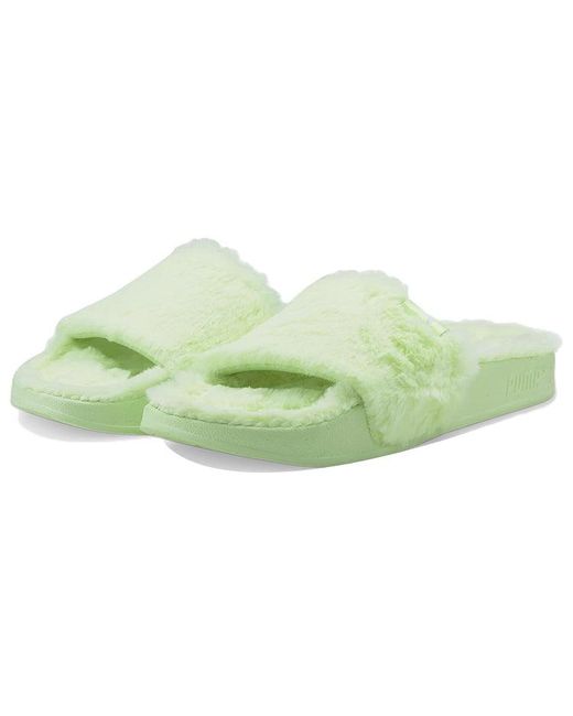 PUMA Green (Wmns) Leadcat 20 Ylm Sports Slippers