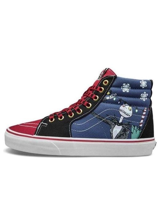 Vans Blue The Nightmare Before Christmas X Sk8-Hi 'Christmastown' for men