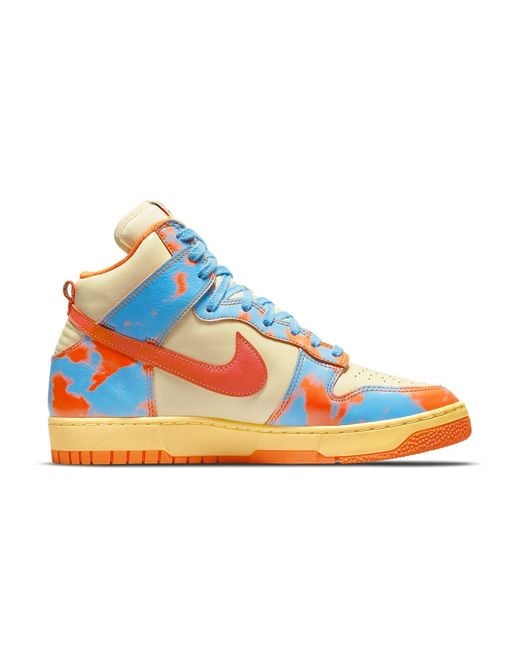Nike Blue Dunk High 1985 Acid Wash' for men