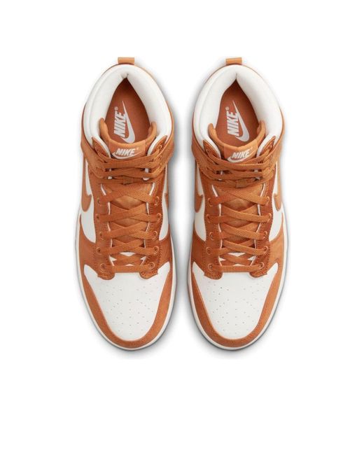 Nike Brown Dunk High 'Monarch' for men