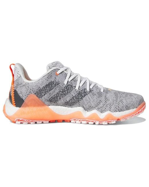 Adidas White Codechaos 22 Lace Golf Shoes for men