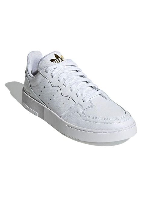 Adidas White Supercourt Metallic' for men