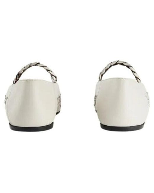 Gucci Metallic (Wmns) Lovelight Flat With Horsebit