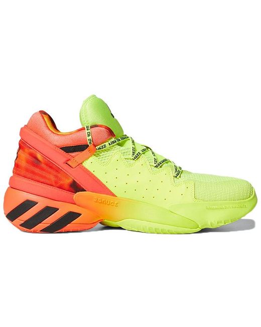 Adidas Yellow D.O.N. Issue #2 'Fire Of Greatness' for men