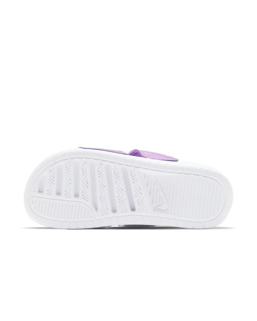 Nike Purple (Wmns) Benassi Duo Ultra Slide Star'