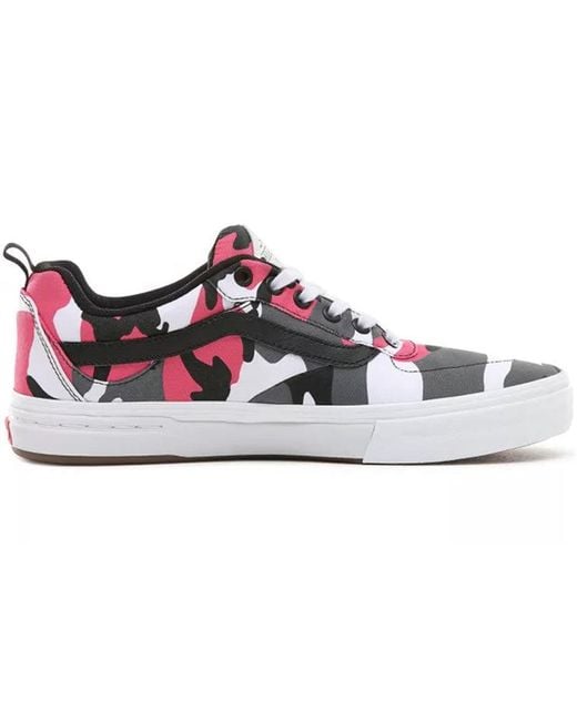Vans Pink Kyle Walker Pro 'Camouflage' for men