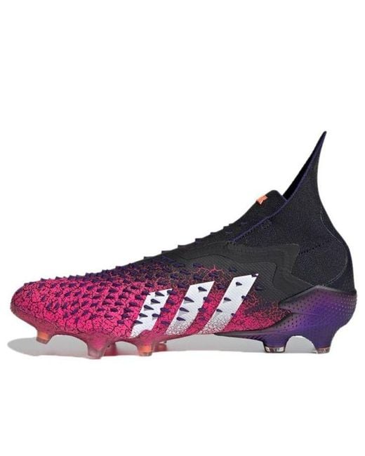 Adidas Purple Predator Freak+ Fg 'Demonskin for men