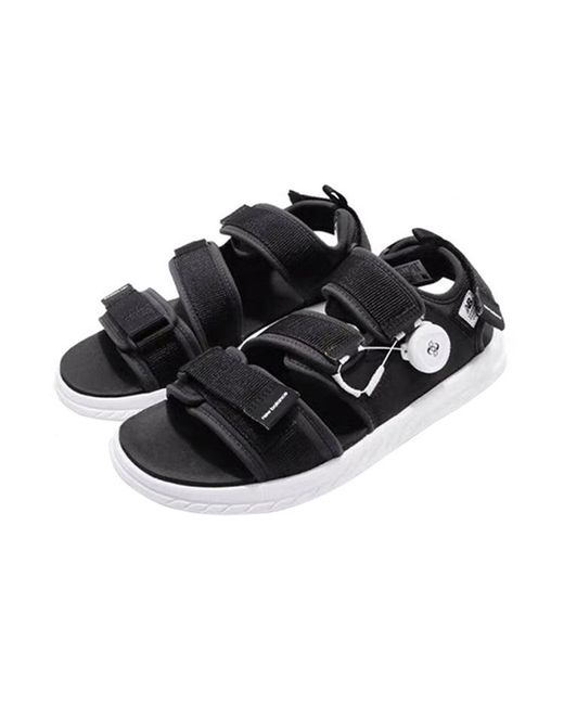 New Balance Black Lifestyle Sandals for men