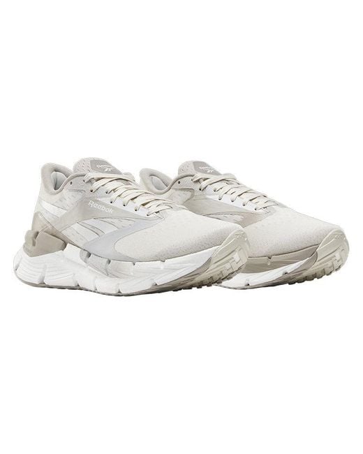 Reebok Gray Floatzig Symmetros 'Bone Ash' for men