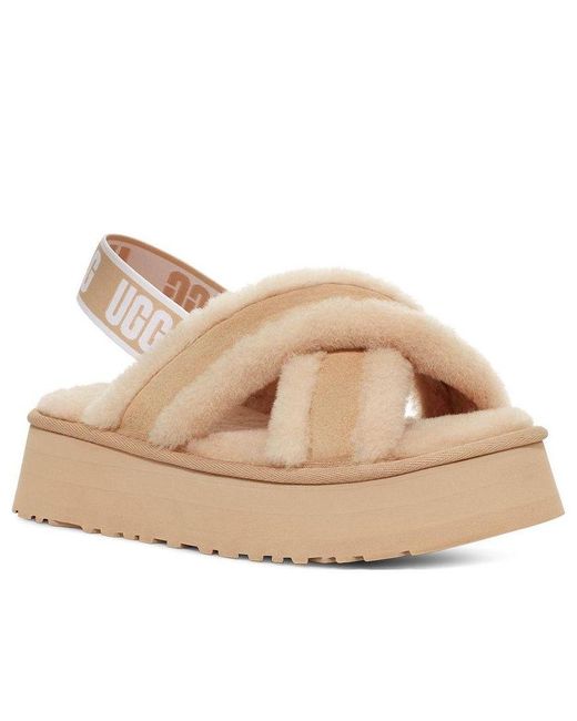 Ugg Natural (Wmns) Disco Cross Slides 'Driftwood'
