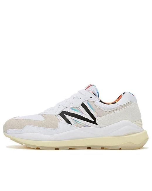 New Balance White 57/40 'Pride' for men