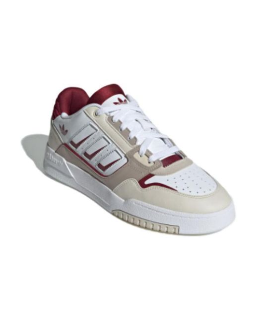 Adidas White Drop Step Low 2.0 for men
