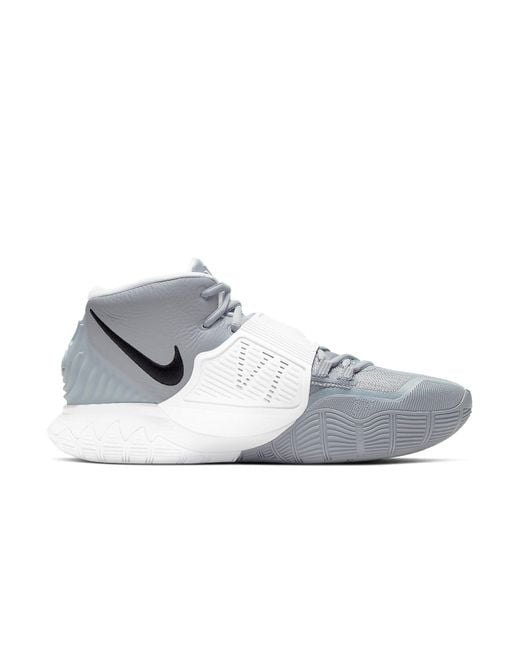 Nike Gray Kyrie 6 Team 'Wolf' for men