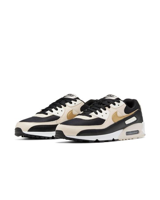 Nike Black (Wmns) Air Max 90 Metallic'