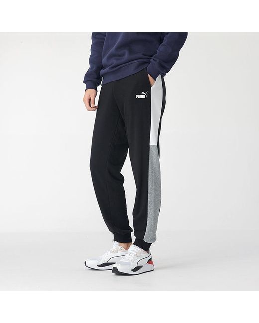 PUMA Black Block Sweatpants for men