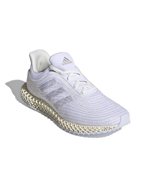 Adidas White Parley X Ultra 4D 'Cream' for men