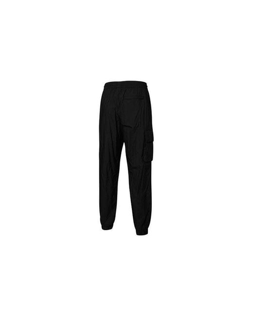 PUMA Black Paisley Cargo Pant for men