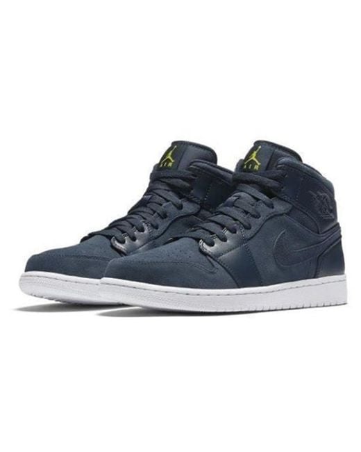 Nike Blue 1 Mid 'Armory' for men
