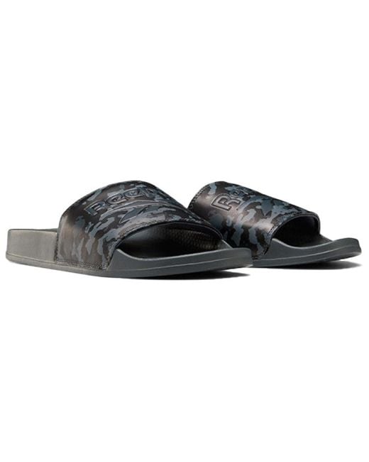Reebok Black Classic Slide Camo' for men