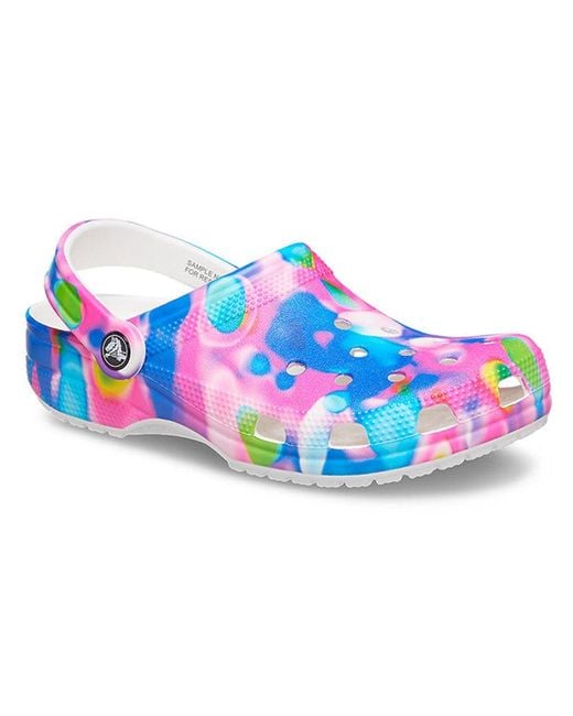 CROCSTM Blue Classic Beach Sandals
