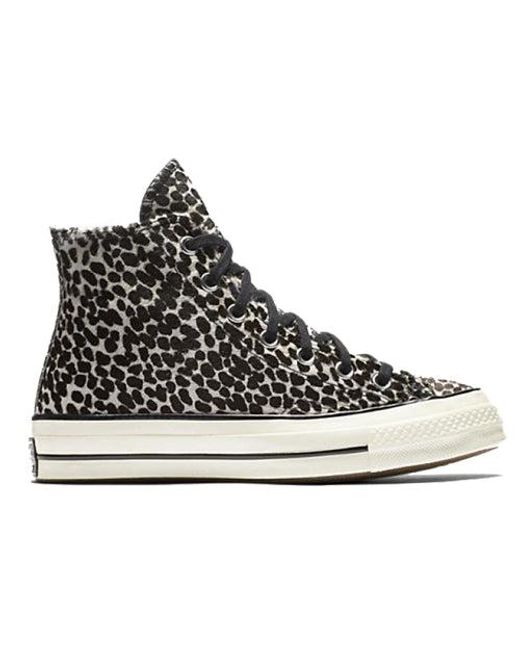 Converse Black Chuck Taylor All Star 70 Hi 'Leopard Print' for men