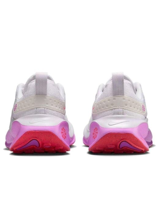 Nike Purple Reactx Infinity Run 4 'Vast Hyper Bright Crimson' for men