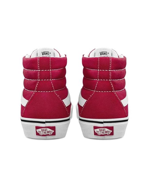 Vans Red Sk8-Hi 'Racing' for men
