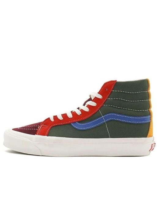 Vans Blue Og Sk8-Hi Lx 'Multi' for men