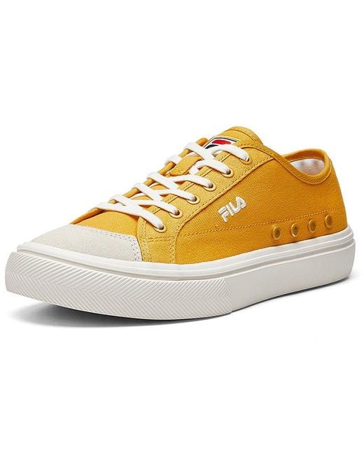 Fila Yellow (Wmns) Fila Benetti Canva Shoes